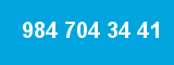984 704 34 41 984 704 34 41